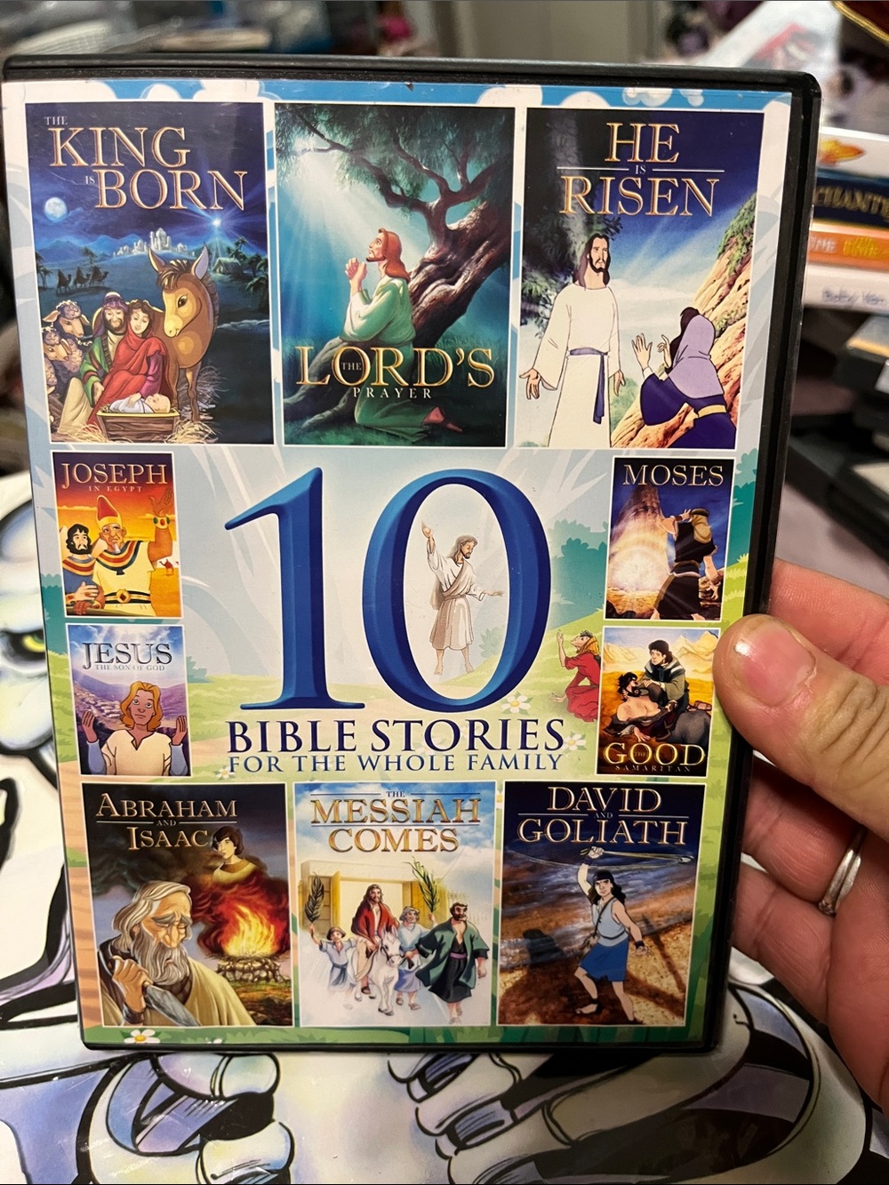 10 Bible Stories for Families - Blue DVD Collection